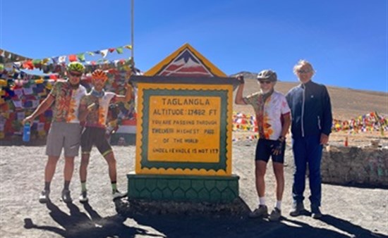 Taglanglapass - Der höchste Punkt der Tour